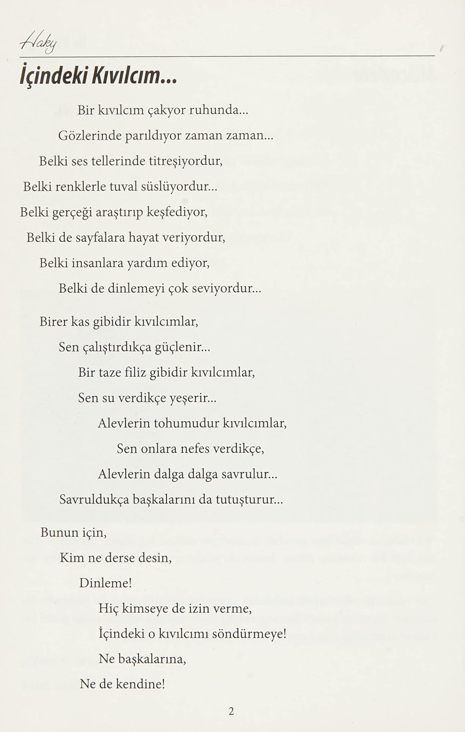 Bir Dünya Şiir